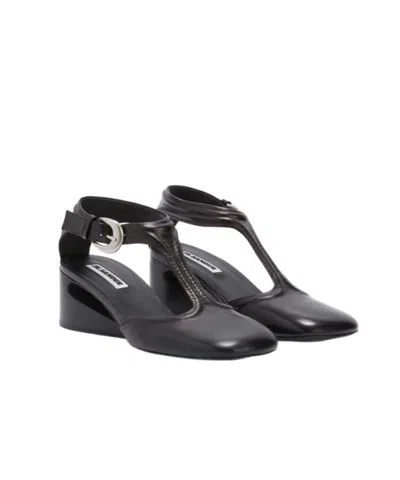Jil Sander Sandals Woman In Black