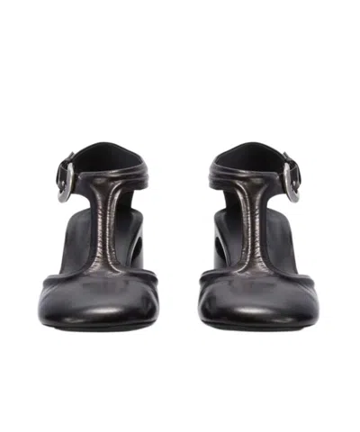 Jil Sander Sandals Woman In Black