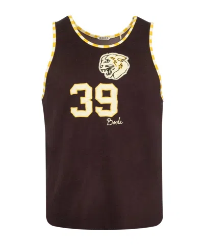 Bode Brown T Shirts In Black