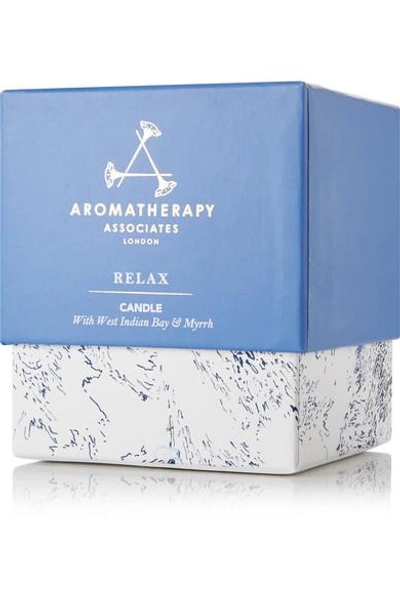 Shop Aromatherapy Associates Relax Scented Candle, 445g In Colorless