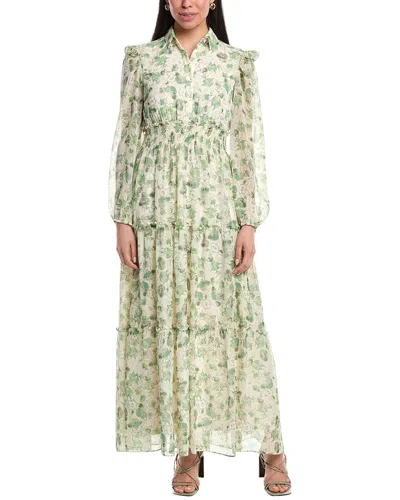 Maison Tara Serena Maxi Dress In Green