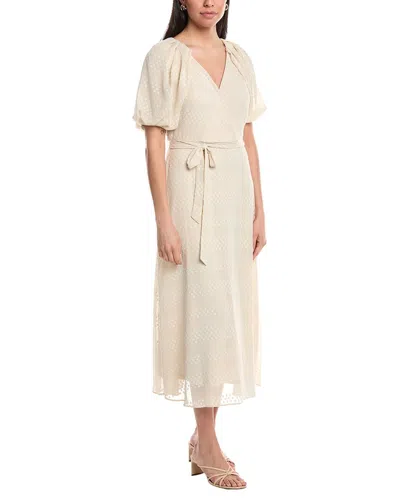 Maison Tara Midi Dress In Tan