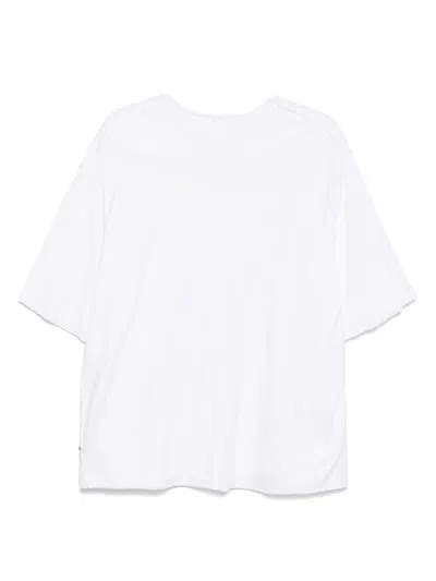 Attachment Layered T-shirt In Weiss