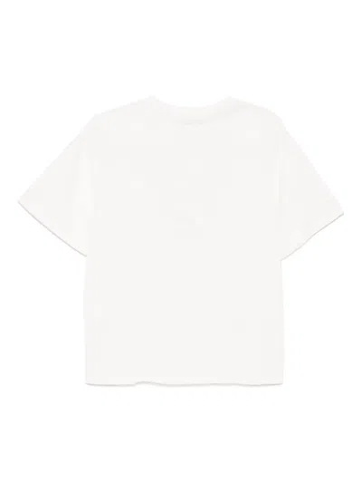 Recto Dirty Vintage Dyeing Destroyed T-shirt In Weiss