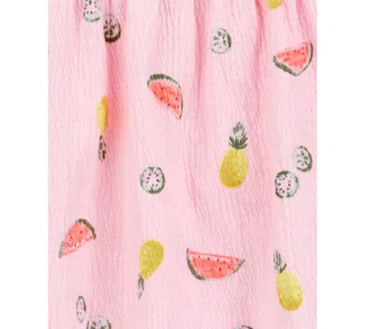 Carter's Baby Girls 2-pc. Short Set In Pink