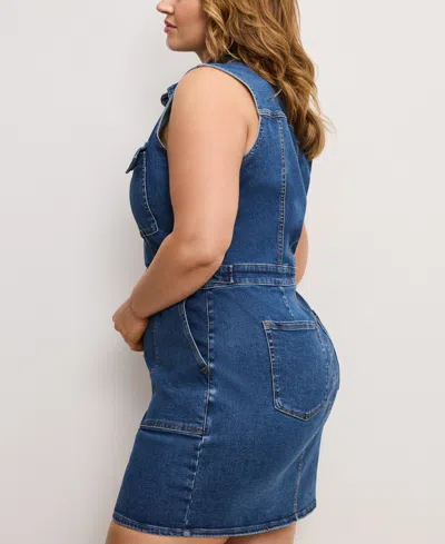 Good American Women's Fit For Success Minidress In Indigo594