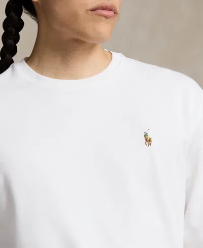 Macy's Men's Custom Slim Fit Soft Cotton T-shirt In White