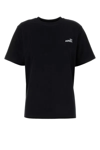 Coperni Belle Graphic Organic Cotton T-shirt In Black