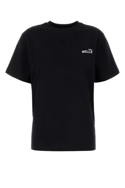 Coperni Belle Graphic Organic Cotton T-shirt In Black