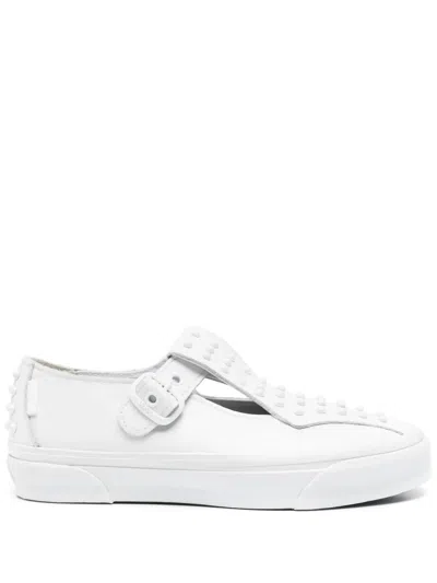 Vans Mary Jane 93 Studded Rubber Sole Sneakers In White