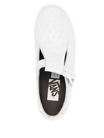 Vans Mary Jane 93 Studded Rubber Sole Sneakers In White