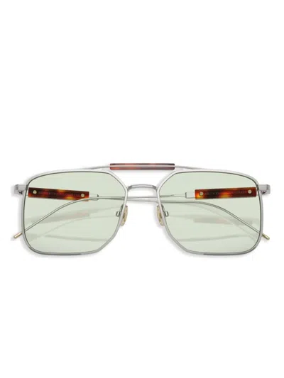 Brunello Cucinelli Man Sunglass Bc2005st In Silver