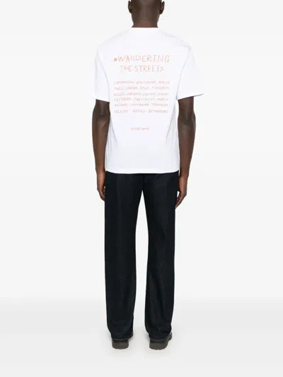 Samsoe & Samsoe Sawandering T-shirt In White