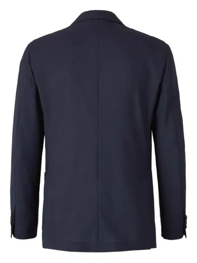 Lardini Wool Suit In Blue