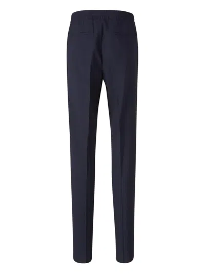 Lardini Wool Suit In Blue