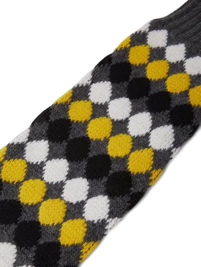 Plan C Patterned-jacquard Arm Warmer In Multi