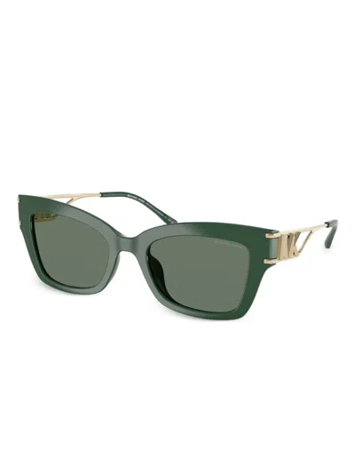 Michael Kors Woman Sunglass Mk2237u Cantabria In Green
