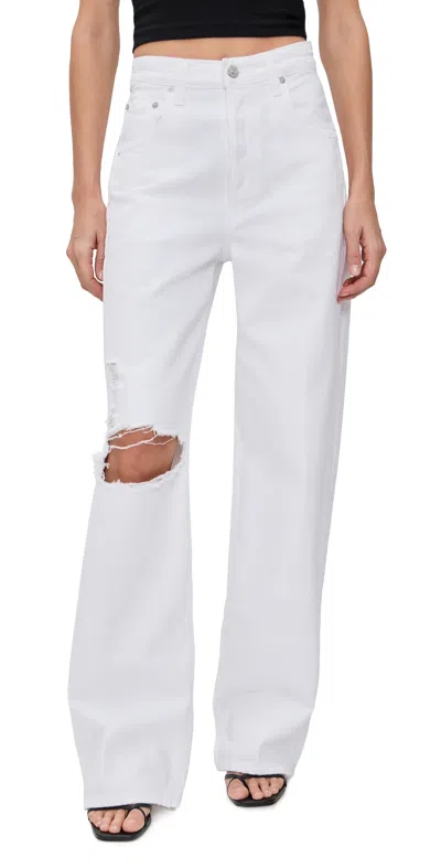 Citizen Of Humanity Ayla Baggy Jean In Zinc In Zinc