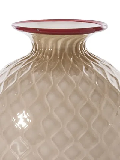 Venini Watamu Vase In Neutrals