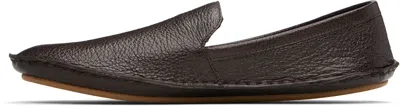 The Row Brown Vasko Loafers In Brown
