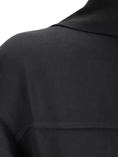 束腰中长连衣裙