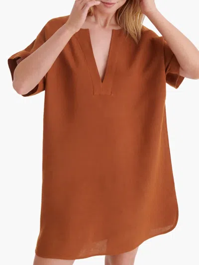 Eres Favorite Mini Dress In Brown