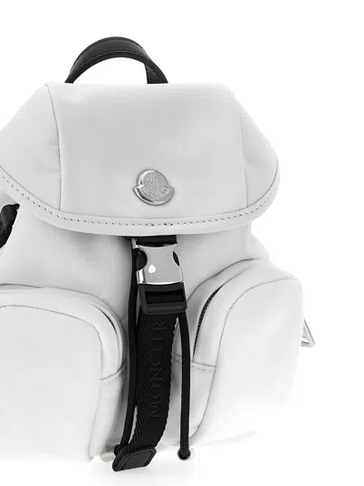 Moncler 'mini Trick' Crossbody Bag In White
