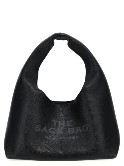 Marc Jacobs The Sack Leather Handbag In Black