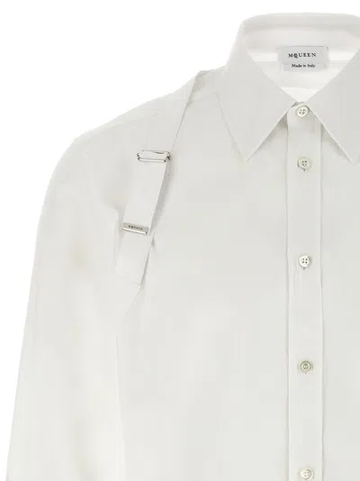 Alexander Mcqueen Harness Shirt In White