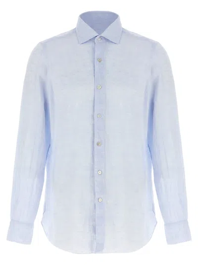 Finamore 1925 Napoli Shirt In Blue