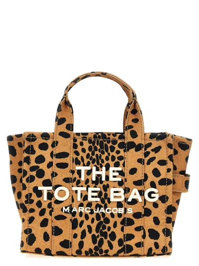 Marc Jacobs The Cheetah Canvas Small Tote Bag In Multicolor