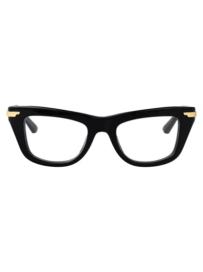 Bottega Veneta Bv1370o Glasses In Black