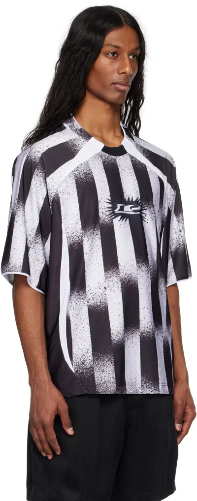 Le Pere Le Pre Torn Jersey In Black