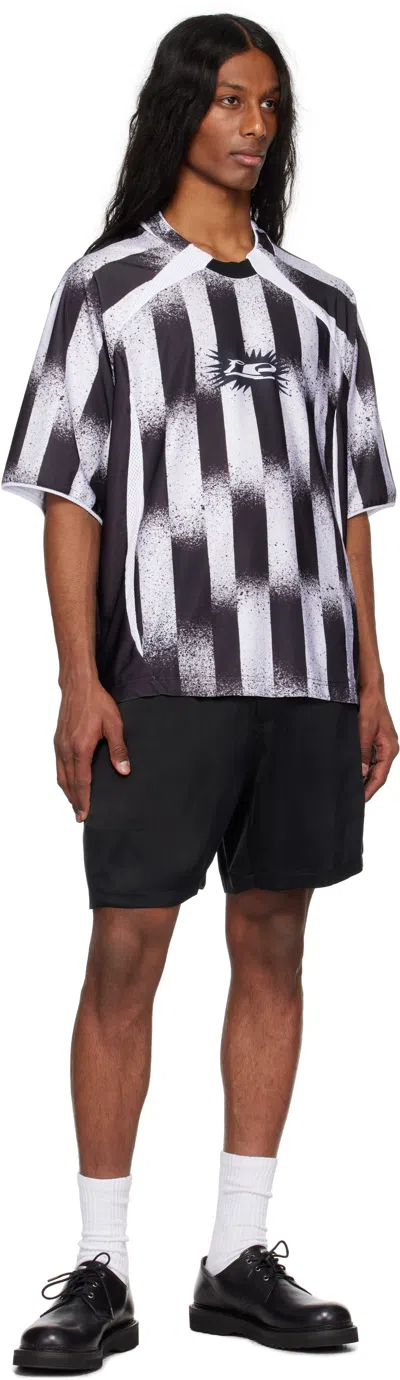 Le Pere Le Pre Torn Jersey In Black