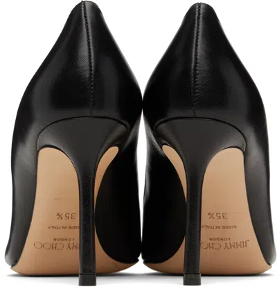 Jimmy Choo Nappa Leather Romy 85 Pumps In Black