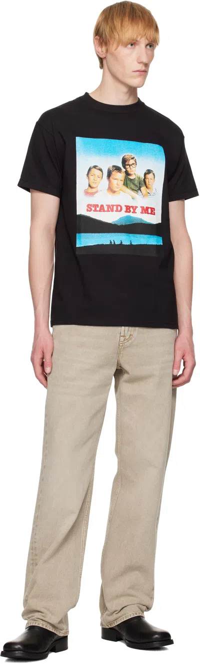 Wacko Maria X Stand By Me Crew Neck Tee In Black