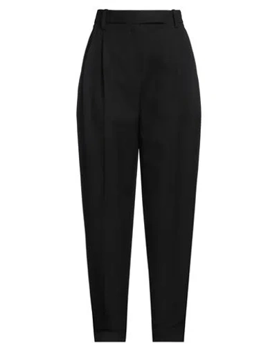 Partow Woman Pants Black Size 4 Virgin Wool