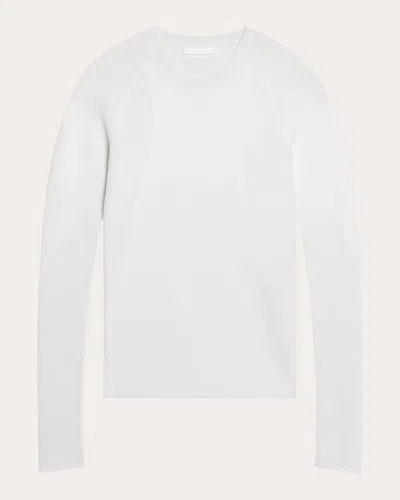 Helmut Lang Long-sleeve T-shirt In White