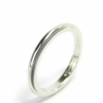 Pre-owned Tiffany & Co Platinum 950 Band Ring () In Multi