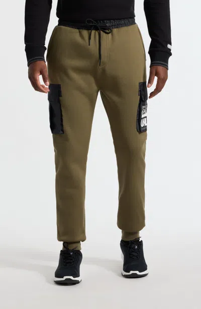 Ecko Unltd Men's Mosaic Lot Jogger In Green