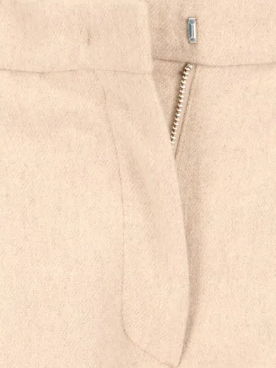 The Garment Tailored Trousers In Beige In Beige