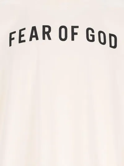 Fear Of God Long-sleeved Thunderbird T-shirt In White