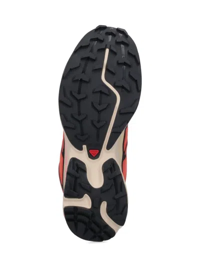 Salomon Low Top Sneakers With Mesh Upper And Rubber Outsole In Pink
