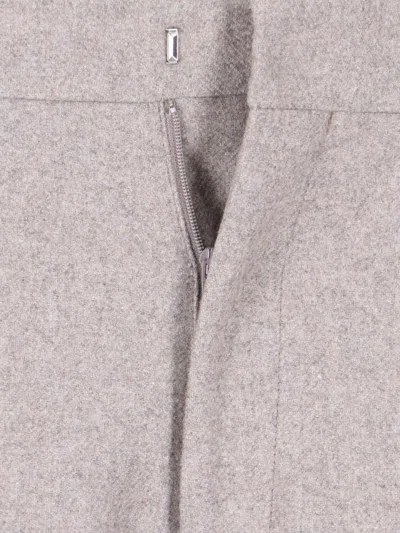 Filippa K Straight Trousers With Front Pleats And Back Pockets In Pink