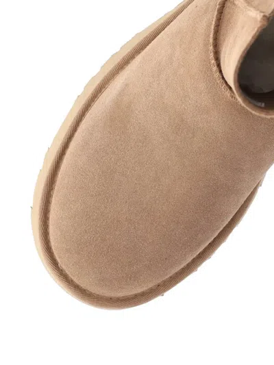 Ugg Classic Twin Seam New Heights Ankle Boots In Brown