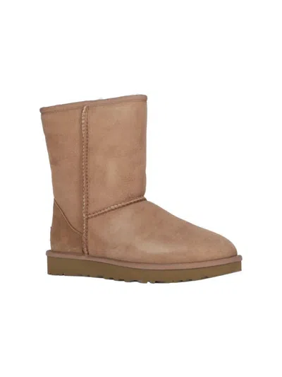 Ugg Classic Ii Short Boots In Beige