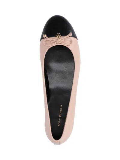 Tory Burch Cap-toe Ballet Rose In Pink
