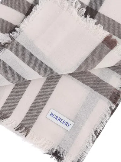 Burberry Scarves In White