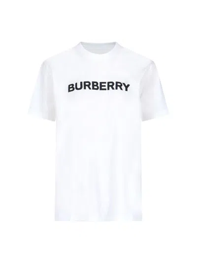 Burberry T-shirts And Polos In White