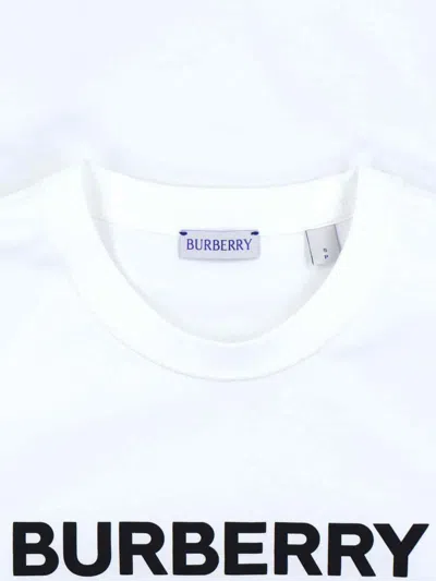 Burberry T-shirts And Polos In White